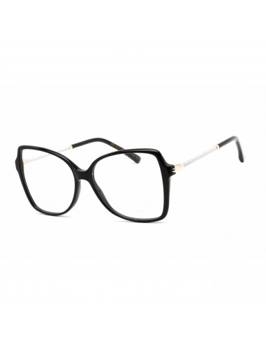 Jimmy Choo Men's Eyeglasses - Full Rim Oversized Black Plastic Frame | JC321 0807 00 pas chere