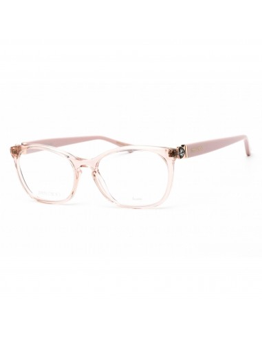 Jimmy Choo Women's Eyeglasses - Full Rim Cat Eye Nude Plastic Frame | JC317 0FWM 00 rembourrage situé sous