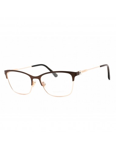 Jimmy Choo Women's Eyeglasses - Full Rim Cat Eye Brown/Gold Plastic | JC348 0UFM 00 les ctes