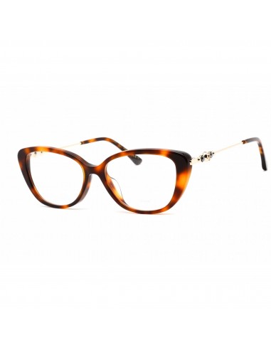 Jimmy Choo Women's Eyeglasses - Cat Eye Havana Acetate/Metal Frame | JC337/G 0086 00 des créatures d'habitude