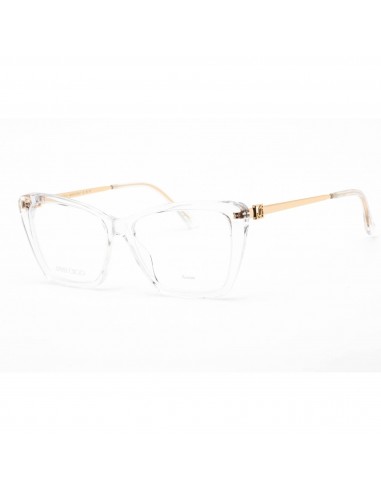 Jimmy Choo Men's Eyeglasses - Full Rim Cat Eye Crystal Plastic Frame | JC375 0900 00 outlet