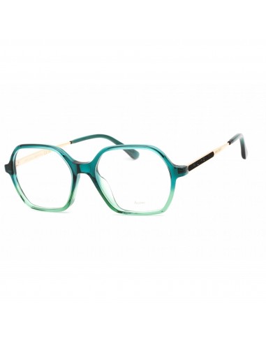 Jimmy Choo Women's Eyeglasses - Full Rim Geometric Green Plastic | JC380/G 01ED 00 JUSQU'A -70%! 