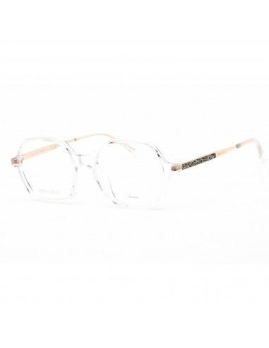 Jimmy Choo Women's Eyeglasses - Full Rim Geometric Crystal Frame | JC380/G 0900 00 l'évolution des habitudes 