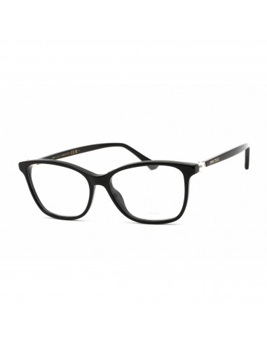 Jimmy Choo Women's Eyeglasses - Full Rim Cat Eye Black Acetate/Metal | JC377 0807 00 Comparez et commandez 