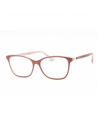 Jimmy Choo Women's Eyeglasses - Full Rim Cat Eye Pearlized Nude Frame | JC377 0Y9A 00 Faites des économies