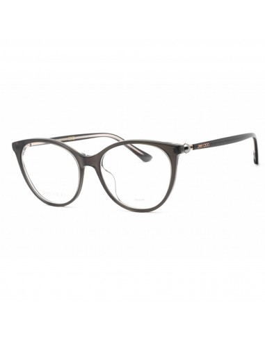 Jimmy Choo Women's Eyeglasses - Full Rim Cat Eye Pearlized Grey | JC378/G 0MF7 00 destockage