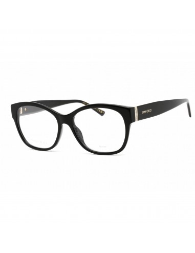 Jimmy Choo Women's Eyeglasses - Full Rim Rectangular Black Plastic | JC371 0807 00 sur le site 