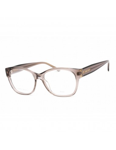 Jimmy Choo Women's Eyeglasses - Full Rim Rectangular Grey Plastic | JC371 0KB7 00 prix