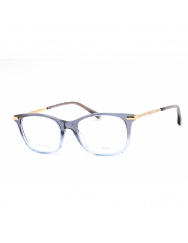 Jimmy Choo Women's Eyeglasses - Full Rim Rectangular Blue Shaded Frame | JC298 0WTA français