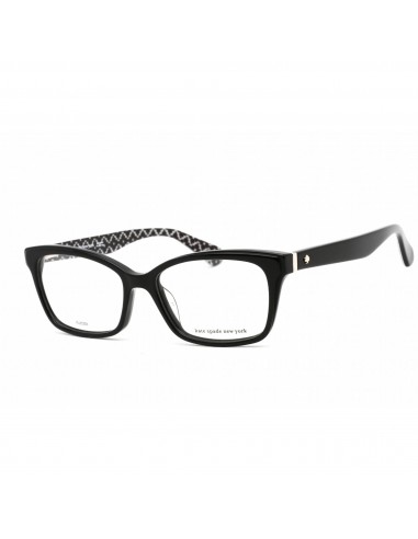 Kate Spade Women's Eyeglasses - Cat Eye Pattern Black Plastic Frame | Jeri 07RM 00 destockage