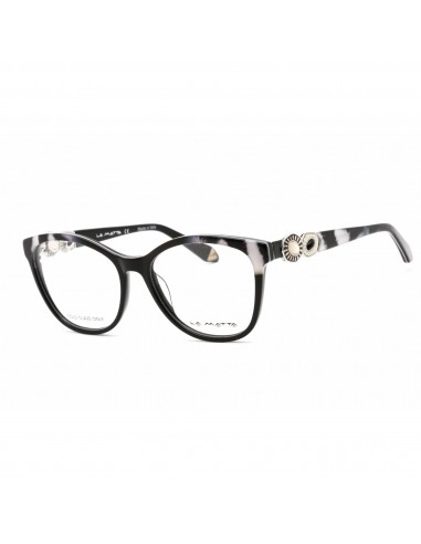 La Matta Women's Eyeglasses - Full Rim Cat Eye Black/Grey Plastic Frame | LMV3267 C4 Comment ça marche