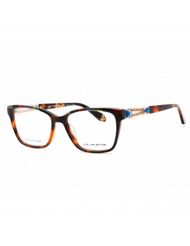 La Matta Women's Eyeglasses - Full Rim Cat Eye Tortoise Plastic Frame | LMV3271 C4 Par le système avancé 