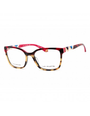 La Matta Women's Eyeglasses - Full Rim Rectangular Multicolor Plastic | LMV3272 C3 outlet