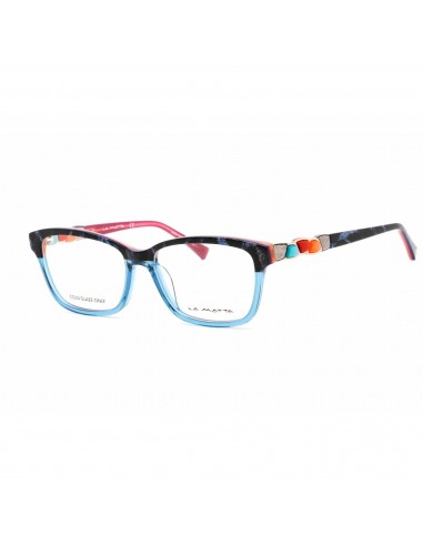 La Matta Women's Eyeglasses - Full Rim Cat Eye Multicolor Plastic Frame | LMV3300 C1 ouvre sa boutique