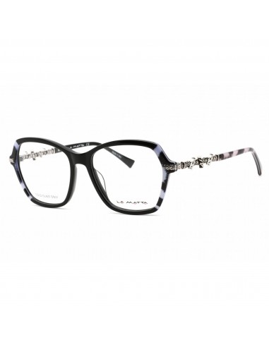 La Matta Women's Eyeglasses - Full Rim Butterfly Multicolor Plastic Frame | LMV3301 C1 Livraison rapide