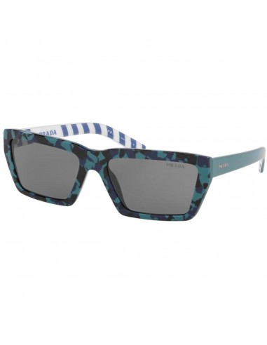 Prada Women's Sunglasses - Camouflage Green Rectangular | PRADA 0PR 04VS 4456Q057 2024