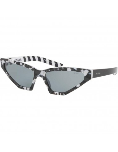 Prada Women's Sunglasses - Camuflage Black Unique Frame | PRADA 0PR12VSF 4433C257 livraison et retour toujours gratuits