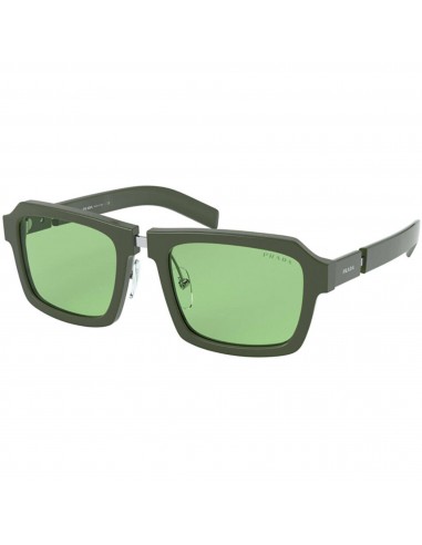 Prada Men's Sunglasses - Plastic Pillow Frame Green Lens | PRADA 0PR 09XS 5401G253 des créatures d'habitude