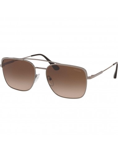 Prada Men's Sunglasses - Conceptual Gun Metal Pilot Frame | PRADA 0PR53VS 5AV6S159 Découvrez la collection