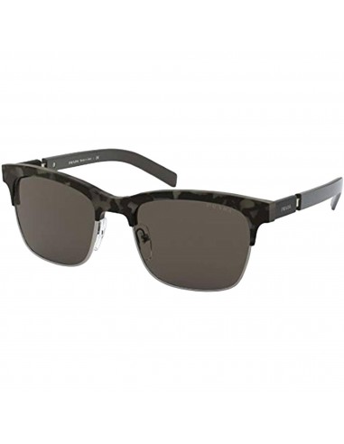 Prada Men's Sunglasses - Pilot Frame Dark Grey Blue Lens | PRADA 0PR 17XS 08A09C54 En savoir plus