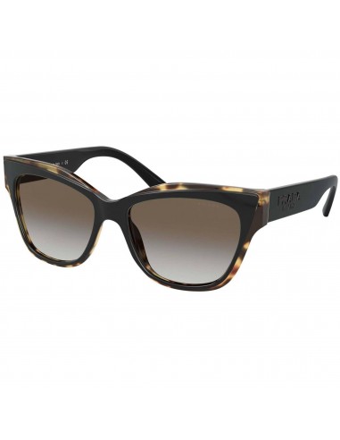 Prada Women's Sunglasses - Black Plastic Cat Eye Frame | PRADA 0PR 23XS 3890A753 Paris Déstockage Promo