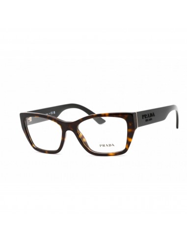 Prada Women's Eyeglasses - Cat Eye Shape Dark Havana Plastic Frame | 0PR 11YV 2AU1O1 des créatures d'habitude