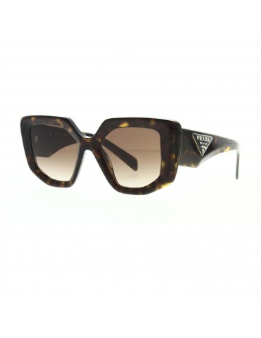 Prada Women's Sunglasses - Tortoise Plastic Full Rim Butterfly Frame | 14ZS 2AU6S1 À commander