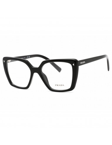 Prada Women's Eyeglasses - Full Rim Cat Eye Black Plastic Frame | 0PR 16ZV 1AB1O1 livraison et retour toujours gratuits