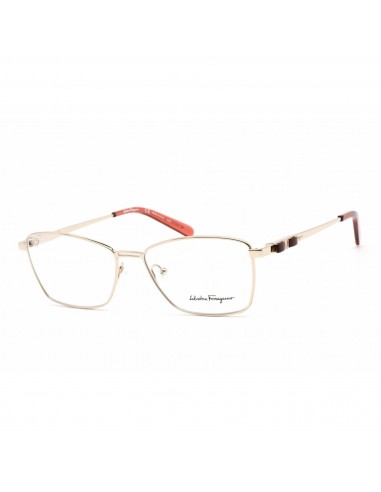 Salvatore Ferragamo Men's Eyeglasses - Cat Eye Shiny Light Gold Frame | SF2198 729 de votre