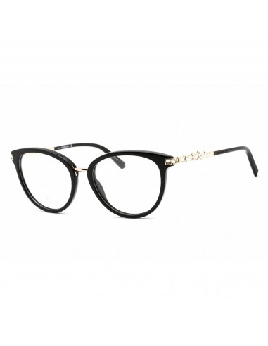 Swarovski Men's Eyeglasses - Clear Lens Cat Eye Shape Black Plastic Frame | SK5344 001 online