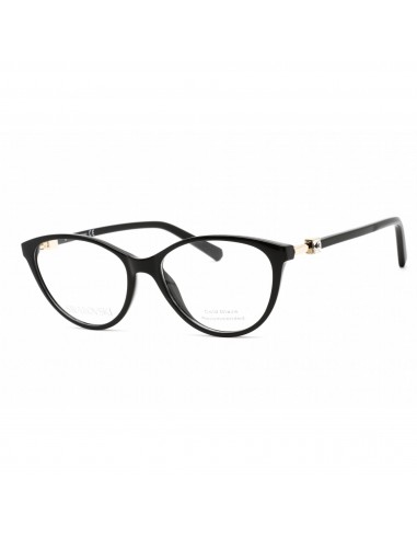 Swarovski Women's Eyeglasses - Full Rim Cat Eye Shiny Black Plastic Frame | SK5415 001 En savoir plus