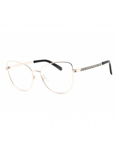 Swarovski Men's Eyeglasses - Full Rim Cat Eye Shape Pale Gold Metal Frame | SK5451 032 shop