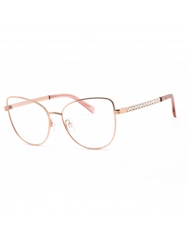 Swarovski Women's Eyeglasses - Full Rim Cat Eye Rose Gold Metal Frame | SK5451 033 Découvrez la collection