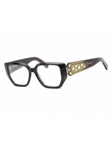 Swarovski Women's Eyeglasses - Full Rim Cat Eye Shiny Black Plastic Frame | SK5467 001 de la marque