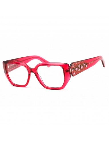 Swarovski Women's Eyeglasses - Full Rim Cat Eye Shiny Pink Plastic Frame | SK5467 072 le concept de la Pate a emporter 