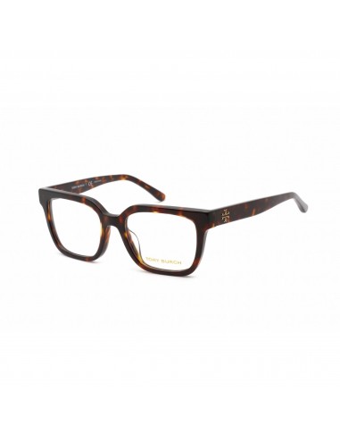 Tory Burch Women's Eyeglasses - Square Dark Tortoise Plastic Frame | TY2113U 1728 le concept de la Pate a emporter 