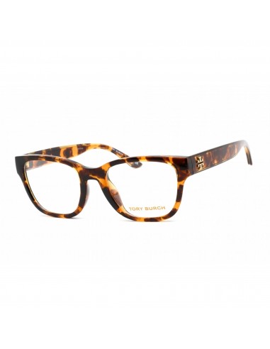 Tory Burch Women's Eyeglasses - Rectangular Shape Dark Tortoise Frame | 0TY4010U 1519 les ctes