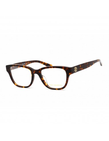 Tory Burch Women's Eyeglasses - Rectangular Dark Havana Plastic Frame | 0TY2135U 1728 Toutes les collections ici