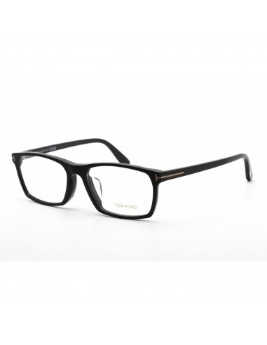 Tom Ford Men's Eyeglasses - Rectangular Shape Matte Black Plastic Frame | FT4295 002 de la marque