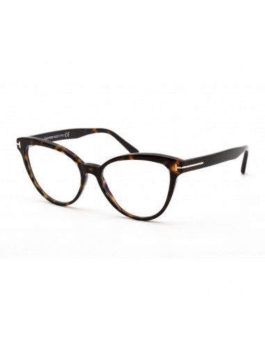 Tom Ford Men's Eyeglasses - Full Rim Cat Eye Dark Havana Plastic Frame | FT5639-B 052 l'achat 