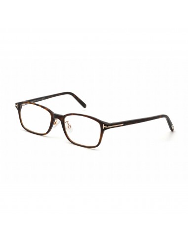 Tom Ford Men's Eyeglasses - Rectangular Dark Havana Plastic Frame | FT5647-D-B 052 Venez acheter