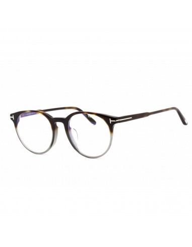 Tom Ford Women's Eyeglasses - Round Shape Havana/Grey Plastic Frame | FT5695-F-B 056 la colonne vertébrale