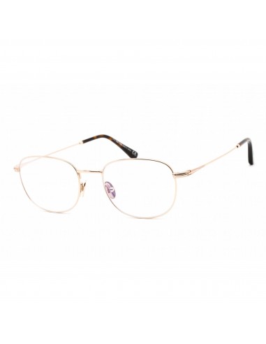 Tom Ford Women's Eyeglasses - Oval Shape Shiny Rose Gold Titanium Frame | FT5734-B 028 pour bénéficier 