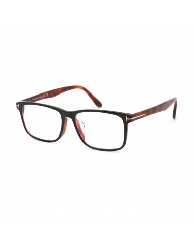 Tom Ford Men's Eyeglasses - Rectangular Black/Havana Plastic Frame | FT5752-F-B 005 Le MVP de beaucoup