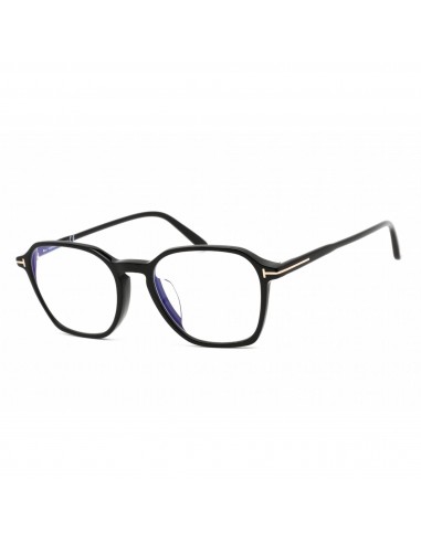 Tom Ford Men's Eyeglasses - Full Rim Square Shiny Black Plastic Frame | FT5804-F-B 001 vente chaude votre 