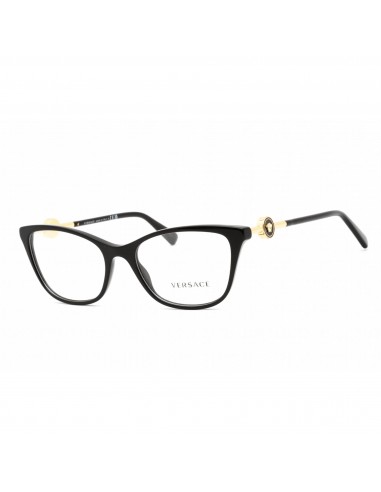 Versace Women's Eyeglasses - Clear Lens Cat Eye Shape Black Acetate Frame | VE3293 GB1 ou a consommer sur place