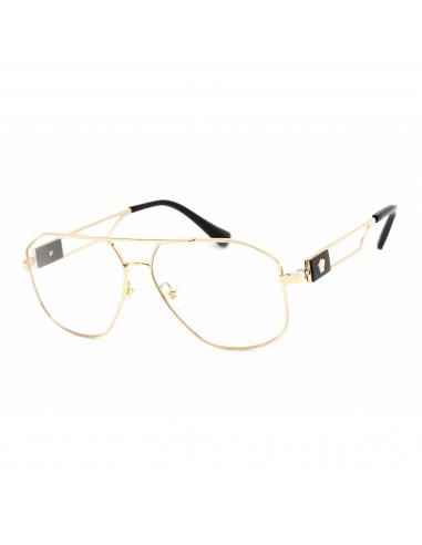 Versace Men's Eyeglasses - Full Rim Aviator Shape Gold Metal Frame | 0VE1287 1002 sélection de produits