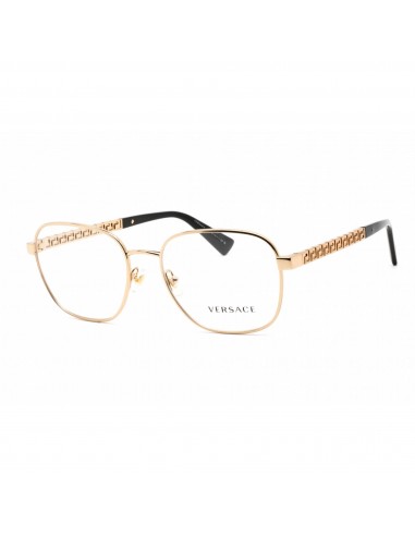 Versace Unisex Eyeglasses - Full Rim Square Shape Gold Metal Frame | 0VE1290 1002 acheter en ligne