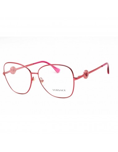 Versace Women's Eyeglasses - Butterfly Metallized Pink Metal Frame | 0VE1289 1500 destockage