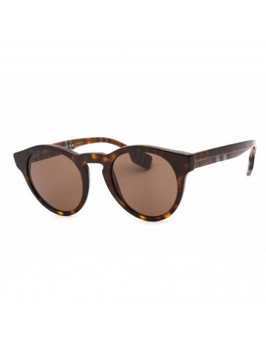 Burberry Men's Sunglasses - Full Rim Havana Plastic Round Frame | 0BE4359F 399173 de France